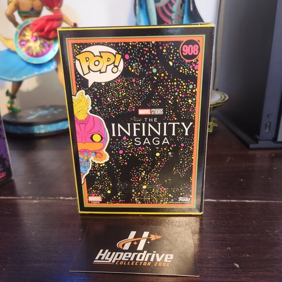 Captain Marvel Blacklight Funko Pop! Vinyl Figure #908 - Picture 3 of 8